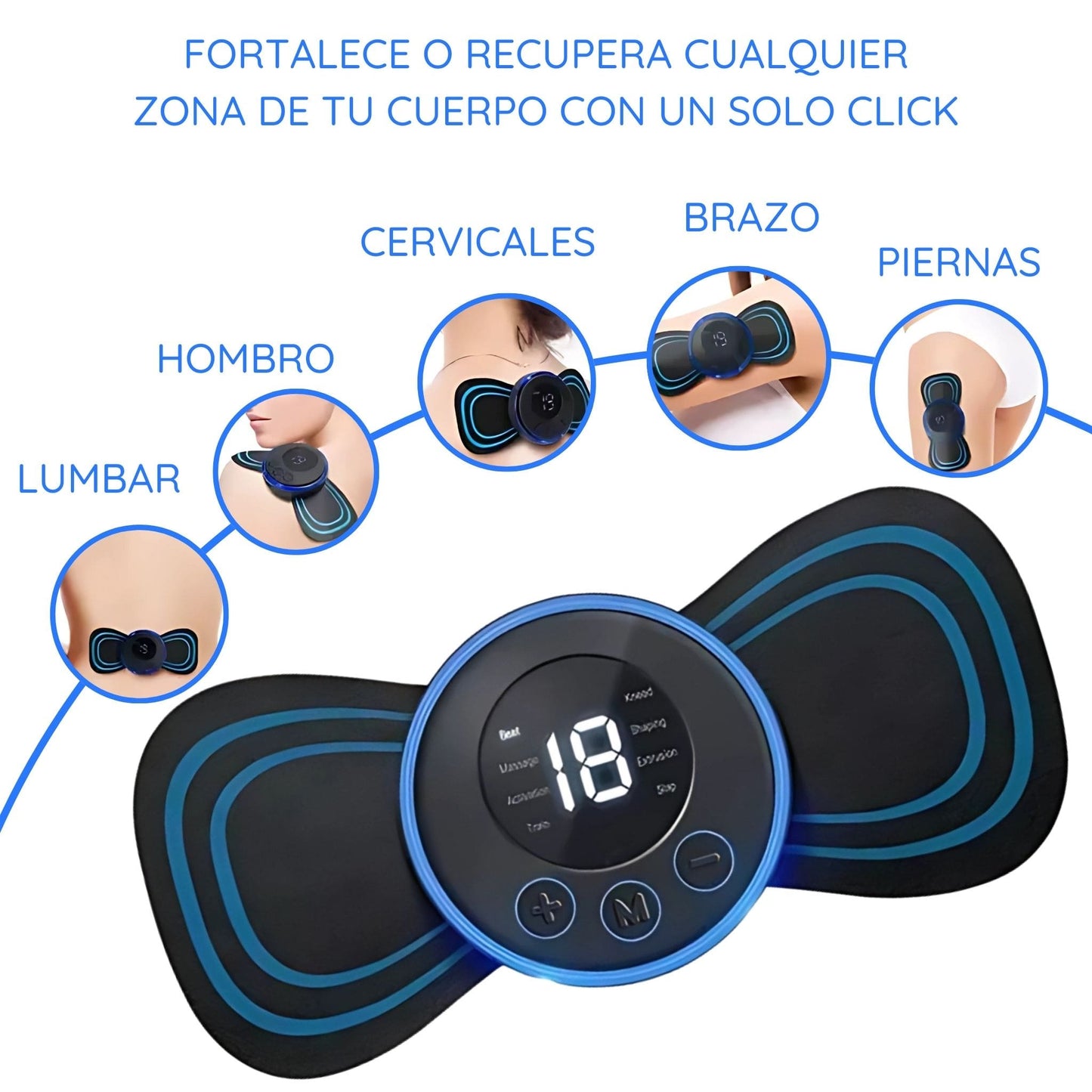 2x1 Electro Recuperador Muscular